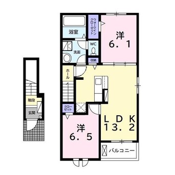 間取図 エスパースボヌール