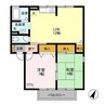 エミ―ハイツⅡ(おゆみ野) 2LDKの間取り