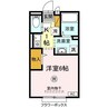 コンフォートヒル 1Kの間取り
