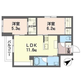 間取図 内房線/五井駅 バス8分出津西1丁目下車:停歩4分 2階 建築中