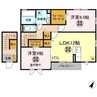 シティワイズ 2LDKの間取り