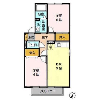 間取図 グランメールハイム壱番館