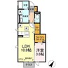 エスカーザ(市原市) 1LDKの間取り