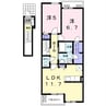アメニティ前川 2LDKの間取り