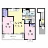 ファーストウィンズⅡ 2LDKの間取り