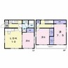 時田貸家 3LDKの間取り