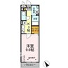 ルミエールC(市原市) 1Kの間取り