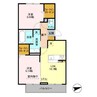 D-roomちはら台　C 2LDKの間取り