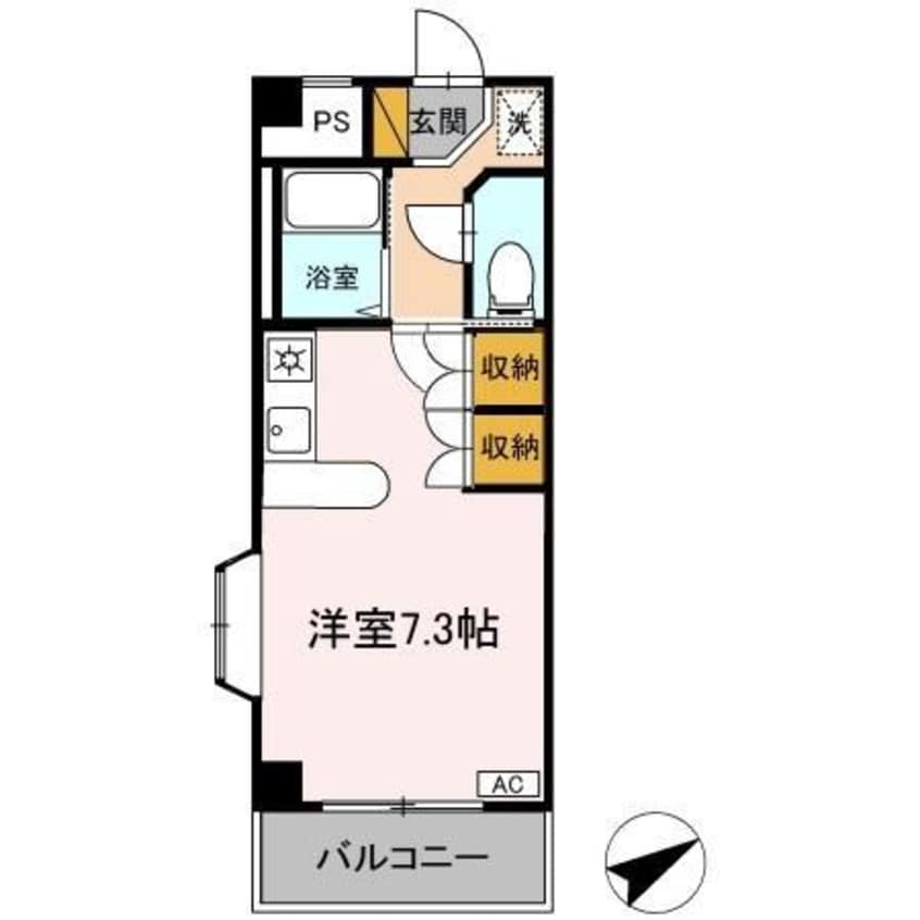間取図 ハイムカメリア