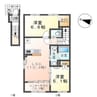 （仮称）市原市市原新築アパート 2LDKの間取り