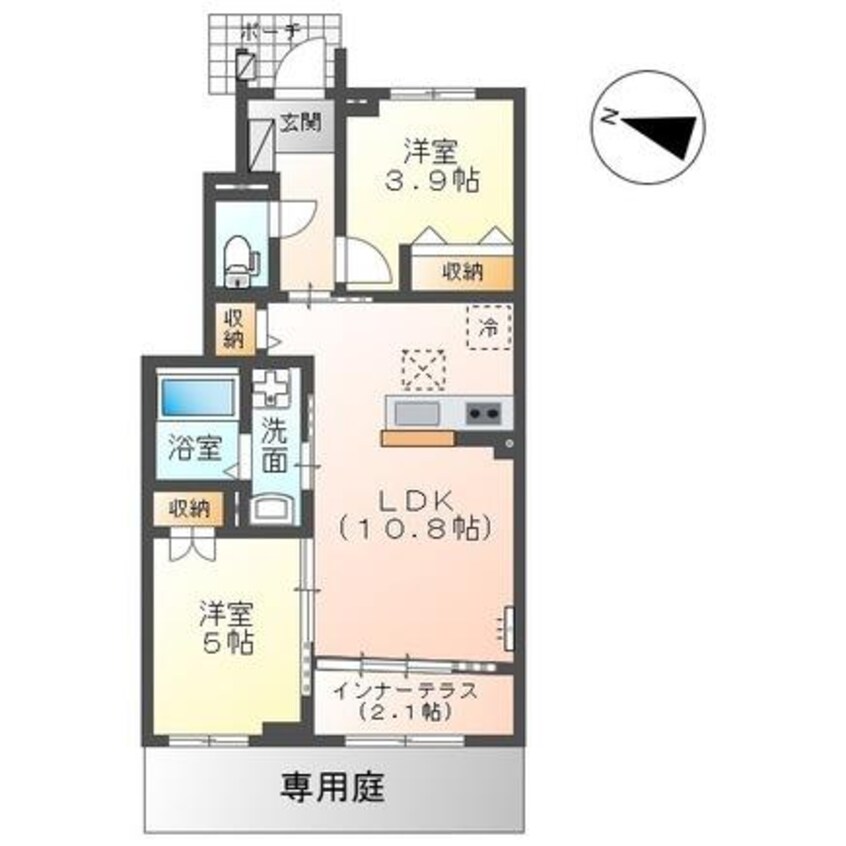 間取図 （仮称）市原市市原新築アパート