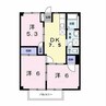 ハニーベル 3DKの間取り
