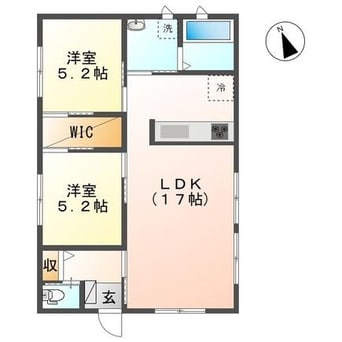 間取図 カーサシクーラB