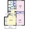 ハイツムラタ 2DKの間取り