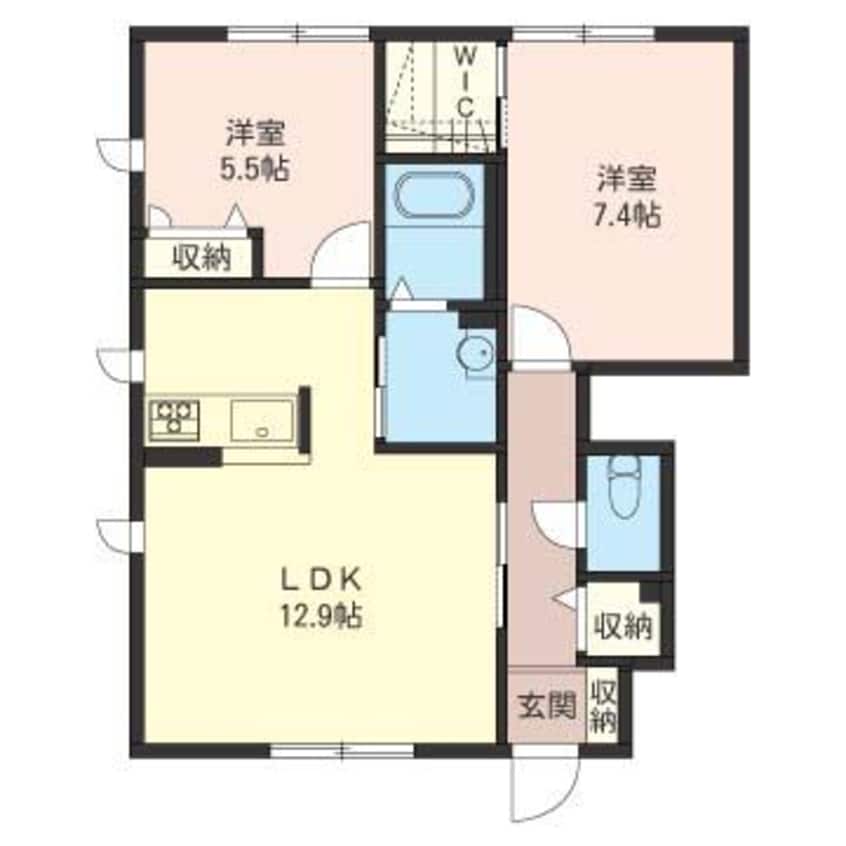間取図 ウレイラA