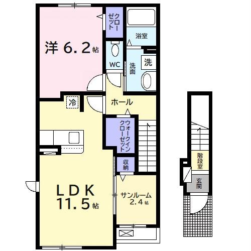 間取り図 エアリーB