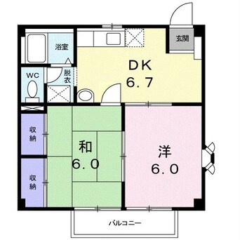間取図 ベルカーサ（おゆみ野）