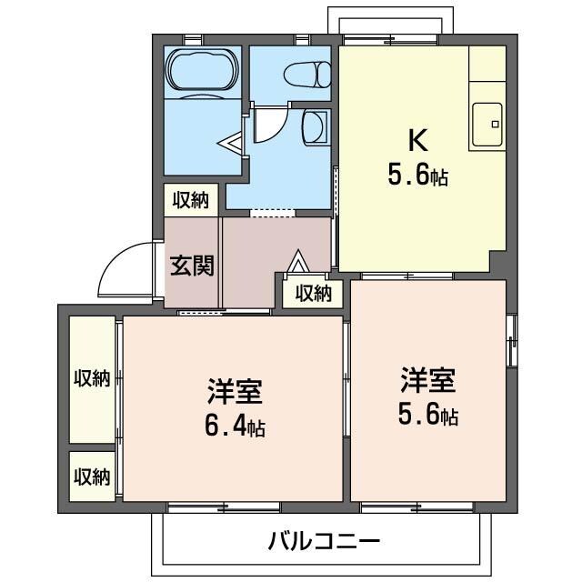 間取り図 ウェルコートB