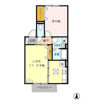 間取図 ハイツプリマベーラ