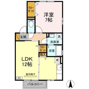 間取図 ハイツプリマベーラ