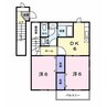 内房線/五井駅 徒歩25分 2階 築26年 2DKの間取り