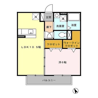 間取図 内房線/五井駅 徒歩11分 2階 築17年