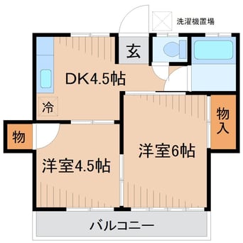 間取図 山田屋荘