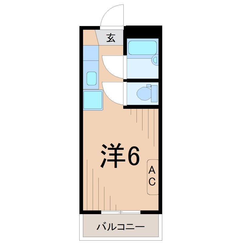間取り図 セントラルコーポ・クロッカス館