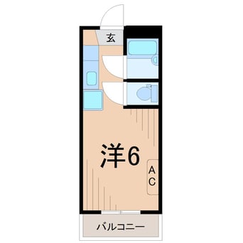 間取図 セントラルコーポ・クロッカス館
