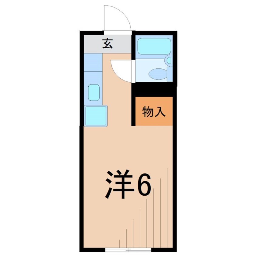 間取図 セントラルコーポE館