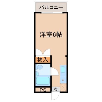 間取図 コーポサンドエル