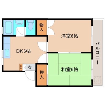 間取図 志村マンション