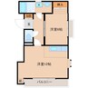 タカラハイツ百草 1LDKの間取り
