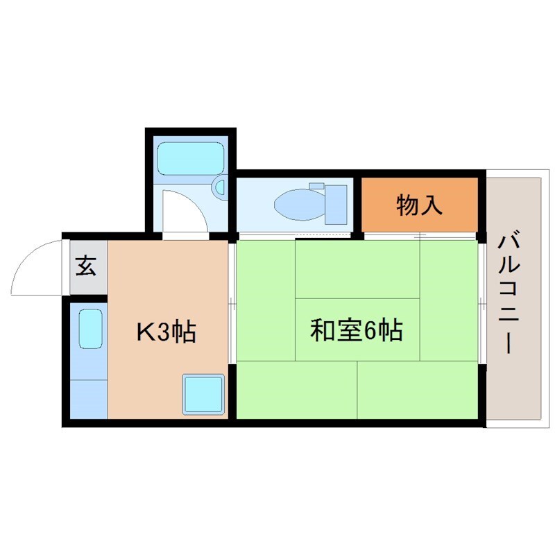 間取り図 麗南ハイツ