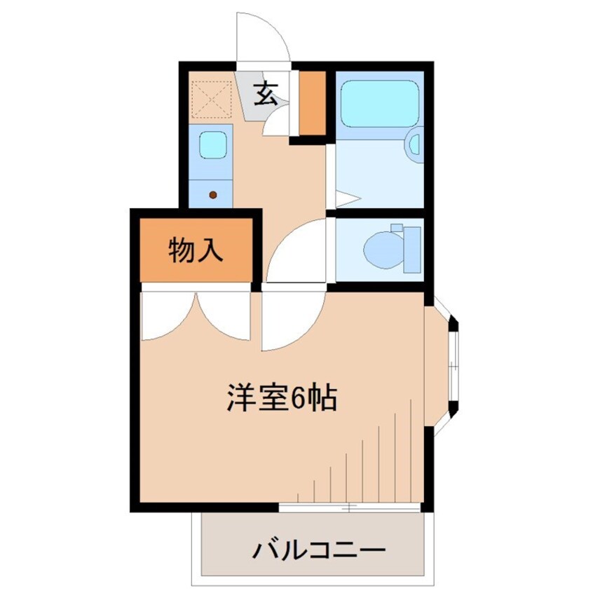 間取図 シャンテヴィラ