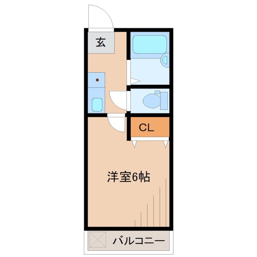 間取図 キャビンタコス