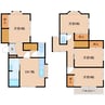 ワコク貸家A 4DKの間取り