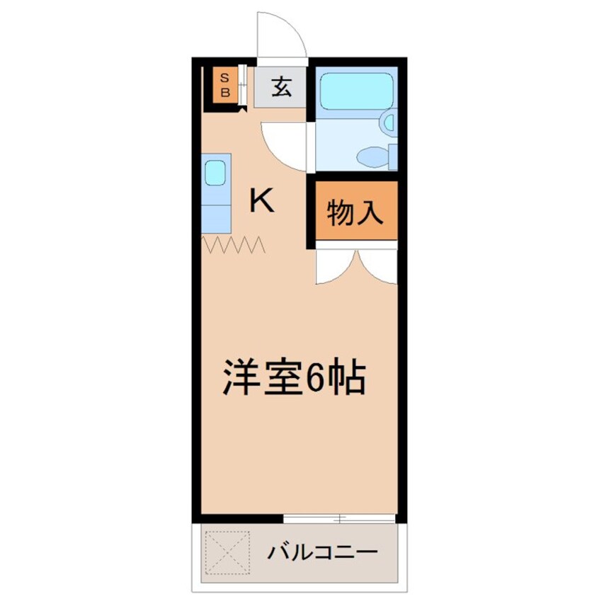 間取図 リバーサイド大塚