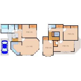 間取図 新町２丁目戸建