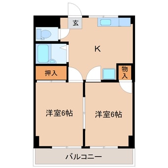 間取図 大沢コーポ