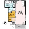 セジュール日野本町 1Rの間取り