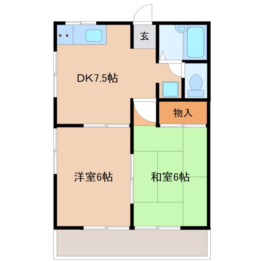 間取図 ピアシティ