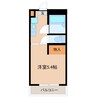 ニューハイム井上 1Kの間取り