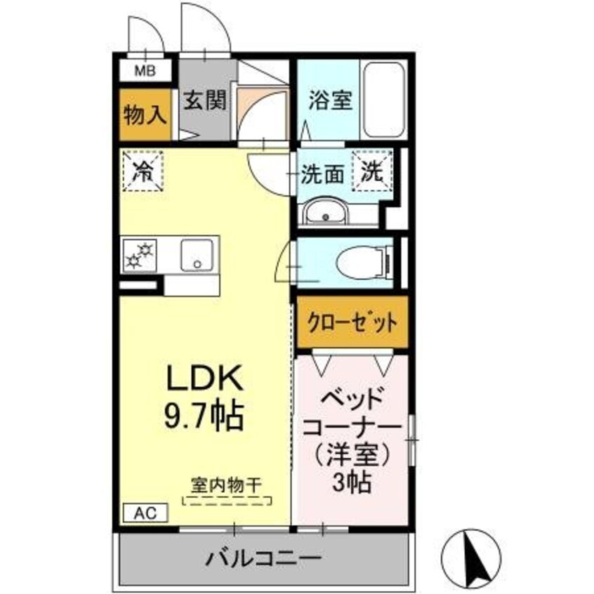 間取図 エスポワール