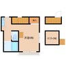 ジュネス羽衣 1Rの間取り