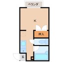 メゾン西立川の間取図