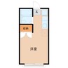 三沢アパートメント 1Rの間取り
