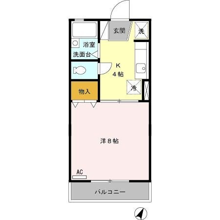 間取り図 コスモスA