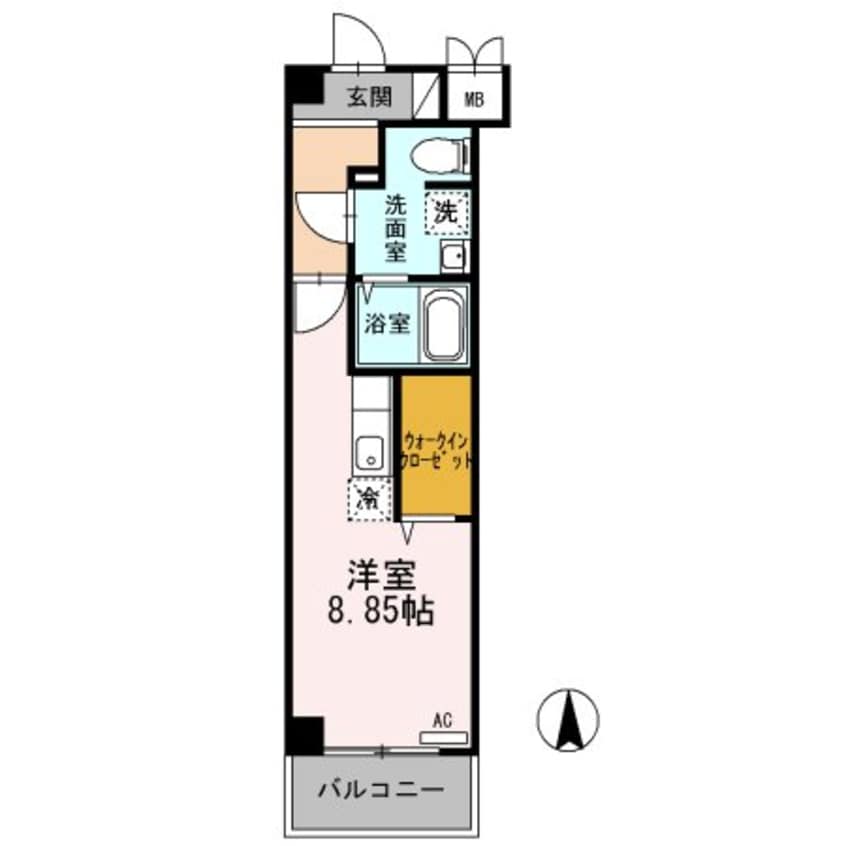 間取図 サンシェロンK