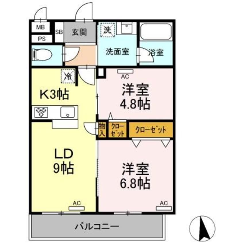 間取図 star pear